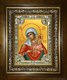 Икона Воспитание, икона Божией Матери, в киоте 24х30 см 24055