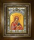 Икона Страстная икона Божией Матери, в киоте 20х24 см 24309 - фото 38000