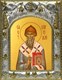 Икона Спиридон Тримифунтский святитель, 14х18 см 24366 - фото 38056