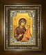 Икона Тихвинская икона Божией Матери, в киоте 24х30 см 24476 - фото 38165