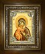 Икона Феодоровская(Федоровская) икона Божией Матери, в киоте 24х30 см 24648 - фото 38328