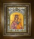 Икона Избавительница, икона Божией Матери, в киоте 20х24 см 24831