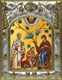 Икона Беседная икона Божией Матери, 14х18 см 24833 - фото 38508