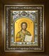 Икона Господь Вседержитель, в киоте 20х24 см 25014