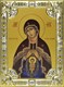 Икона В родах Помощница, икона Божией Матери, 18х24 см, со стразами 25261 - фото 38924