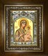 Икона Иверская икона Божией Матери, в киоте 20х24 см 25285 - фото 38948