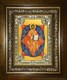 Икона Спас в Силах, в киоте 24х30 см 25408