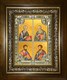 Икона Матфей, Иоанн, Марк и Лука святые апостолы и евангелисты, в киоте 24х30 см 25436
