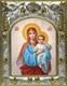 Икона Божия Матерь, 14х18 см 25608