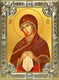 Икона Умягчение злых сердец, икона Божией Матери, 18х24 см, со стразами 25851 - фото 39504