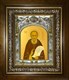 Икона Савва Сторожевский преподобный, в киоте 20х24 см 25955