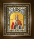 Икона Николай чудотворец, архиепископ Мир Ликийских, святитель, в киоте 20х24 см 26019 - фото 39666