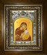 Икона Влахернская икона Божией Матери, в киоте 20х24 см 26122