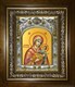 Икона Муромская икона Божией Матери, в киоте 20х24 см 26319