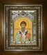 Икона Спиридон Тримифунтский святитель, в киоте 20х24 см 26668