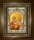 Икона Оковецкая икона Божией Матери, в киоте 20х24 см 26819