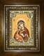 Икона Владимирская икона Божией Матери, в киоте 24х30 см 26952 - фото 40585