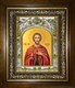 Икона Виктор Коринфский мученик, в киоте 20х24 см 27117 - фото 40749