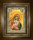 Икона Яхромская икона Божией Матери, в киоте 24х30 см 27198