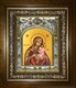 Икона Игрицкая икона Божией Матери, в киоте 20х24 см 27310