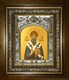Икона Спиридон Тримифунтский святитель, в киоте 20х24 см 27356