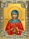 Икона Анастасия Патрикия, Александрийская, пустынница преподобная, 18х24 см, со стразами 27415 - фото 41039