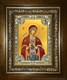 Икона Умягчение злых сердец, икона Божией Матери, в киоте 24х30 см 27597 - фото 41213