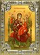 Икона Всецарица икона Божией Матери, 18х24 см, со стразами 27670 - фото 41283