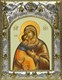 Икона Владимирская икона Божией Матери, 14х18 см 27791 - фото 41402