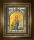 Икона Елисей пророк, в киоте 20х24 см 27994