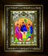 Икона Святая Троица, в киоте 20х24 см 28239