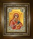 Икона Страстная икона Божией Матери, в киоте 24х30 см 28564 - фото 42159