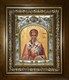 Икона Мирон Чудотворец, епископ Критский, святитель, в киоте 20х24 см 28595