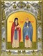 Икона Спиридон и Никодим, преподобные, просфорники Печерские, 14х18 см 28624