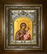 Икона Иверская икона Божией Матери, в киоте 20х24 см 28953