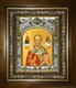 Икона Николай чудотворец, архиепископ Мир Ликийских,святитель, 14х18 см, в деревянном киоте 20х24 см 28988 - фото 42574