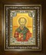 Икона Николай чудотворец, архиепископ Мир Ликийских, святитель, в киоте 24х30 см 29077 - фото 42662