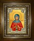 Икона Анастасия Патрикия Александрийская, пустынница преподобная в киоте 24х30 см 29394 - фото 42969