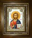 Икона Господь Вседержитель, в киоте 24х30 см 29556