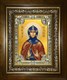 Икона Мария Константинопольская преподобная, в киоте 24х30 см 29666