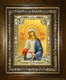 Икона Агния Римская дева мученица, в киоте 24х30 см 29791