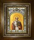 Икона Николай Чудотворец, Архиепископ Мир Ликийских, святитель, в киоте 20х24 см 29903 - фото 43461