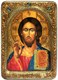 Живописная икона Господь Вседержитель на кипарисе 21х29 см. 233857 - фото 4575