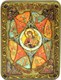 Подарочная икона Божией матери Неопалимая купина на дубе 15х20 см. 234473