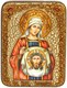 Подарочная икона Святая Праведная Вероника Кровоточивая на дубе 15х20 см. 252396