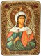 Подарочная икона Святая мученица Алла Готфская на дубе 21х29 см. 234118