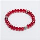 Четки-браслет из Кварца красного прозрачного 229928