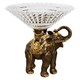 Фруктовница-конфетница Слон Айрават Бронза Bo52077_1205
