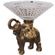 Фруктовница-конфетница Слон Айрават Бронза Bo52077_1205