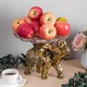 Фруктовница-конфетница Слон Джайпурарт Бронза Bo52108_3261